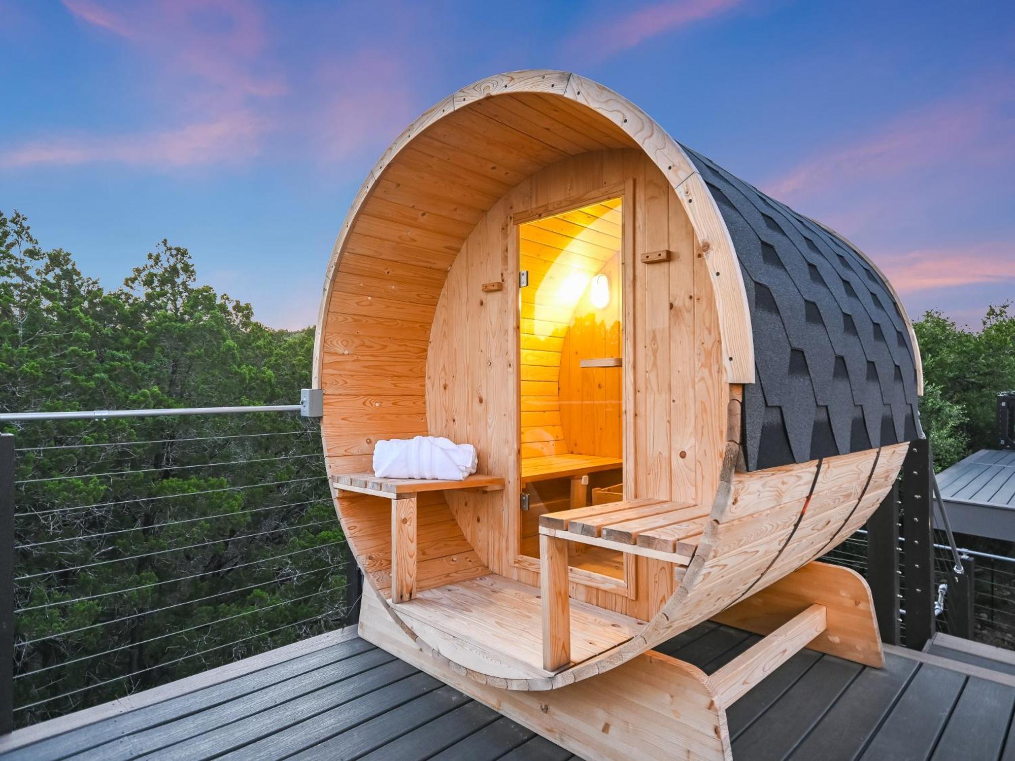 Udoscape Eco-Glamping Resorts Lago Vista Eksteriør billede