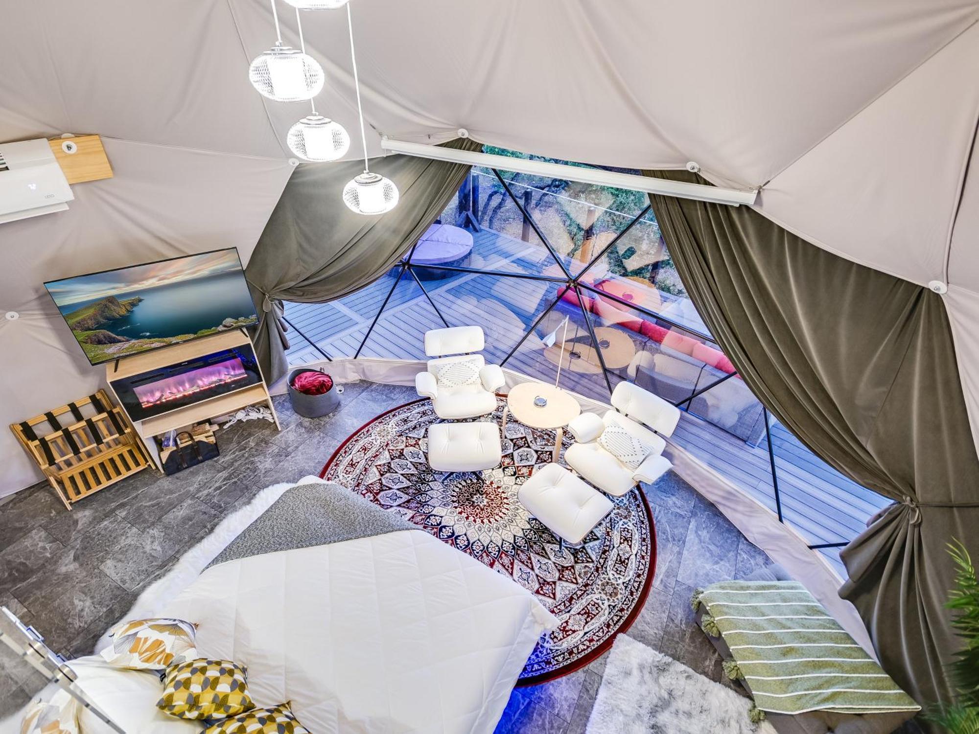 Udoscape Eco-Glamping Resorts Lago Vista Eksteriør billede