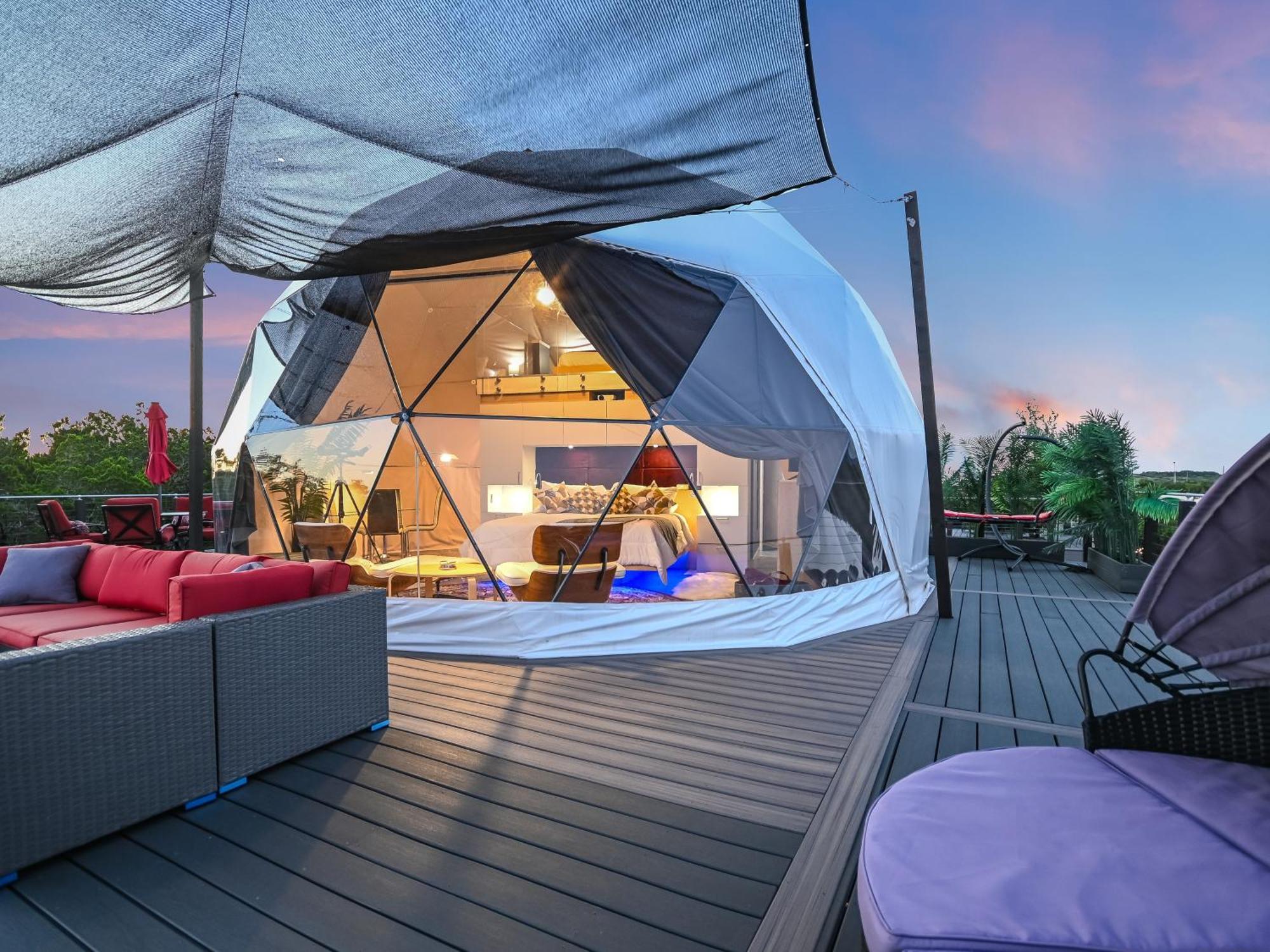 Udoscape Eco-Glamping Resorts Lago Vista Eksteriør billede