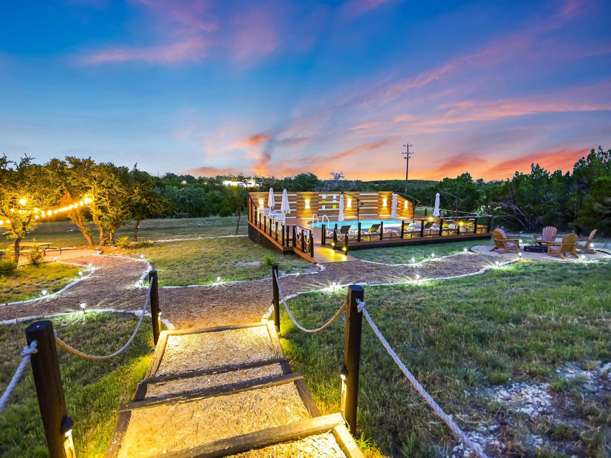 Udoscape Eco-Glamping Resorts Lago Vista Eksteriør billede