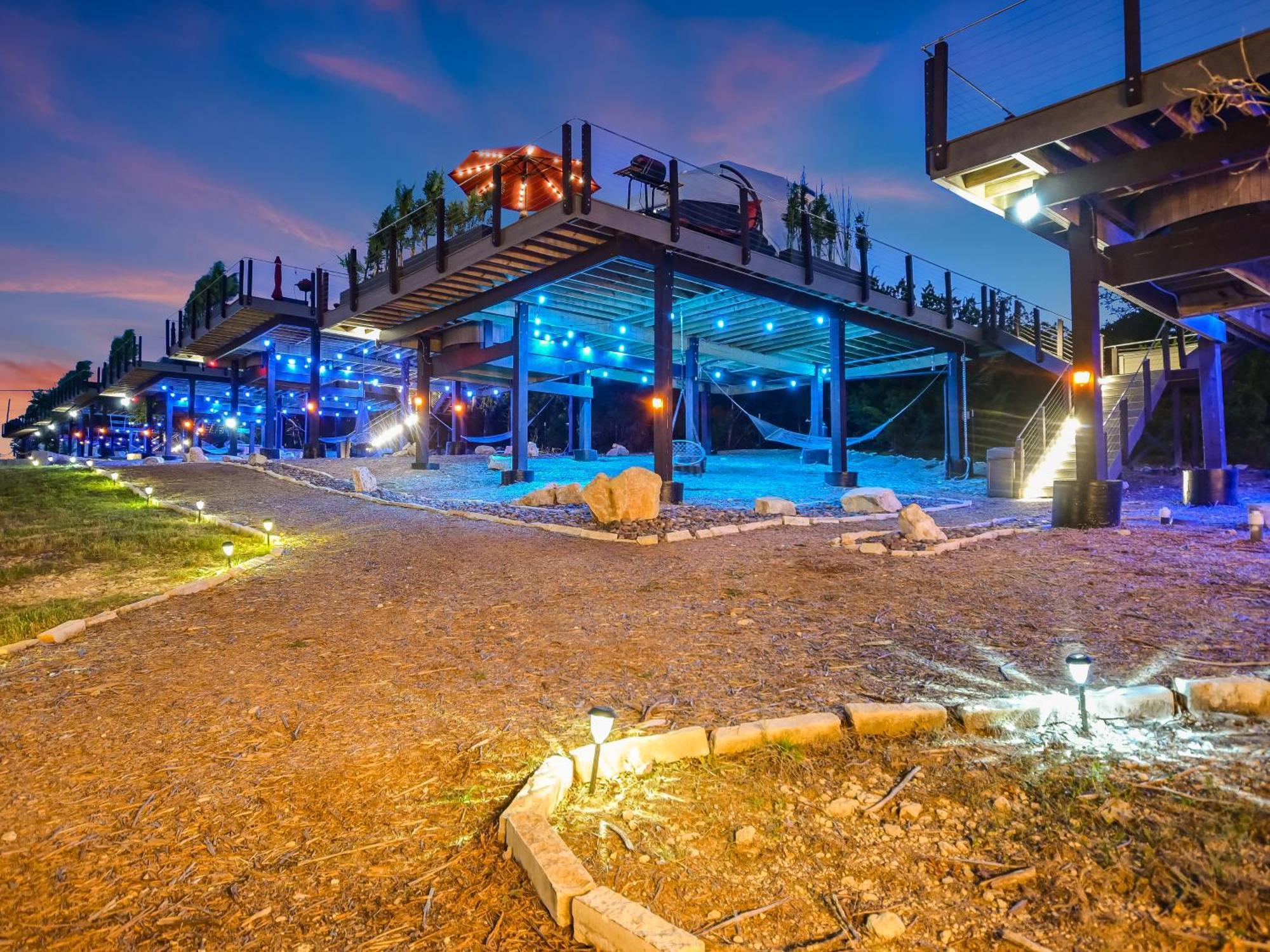 Udoscape Eco-Glamping Resorts Lago Vista Eksteriør billede