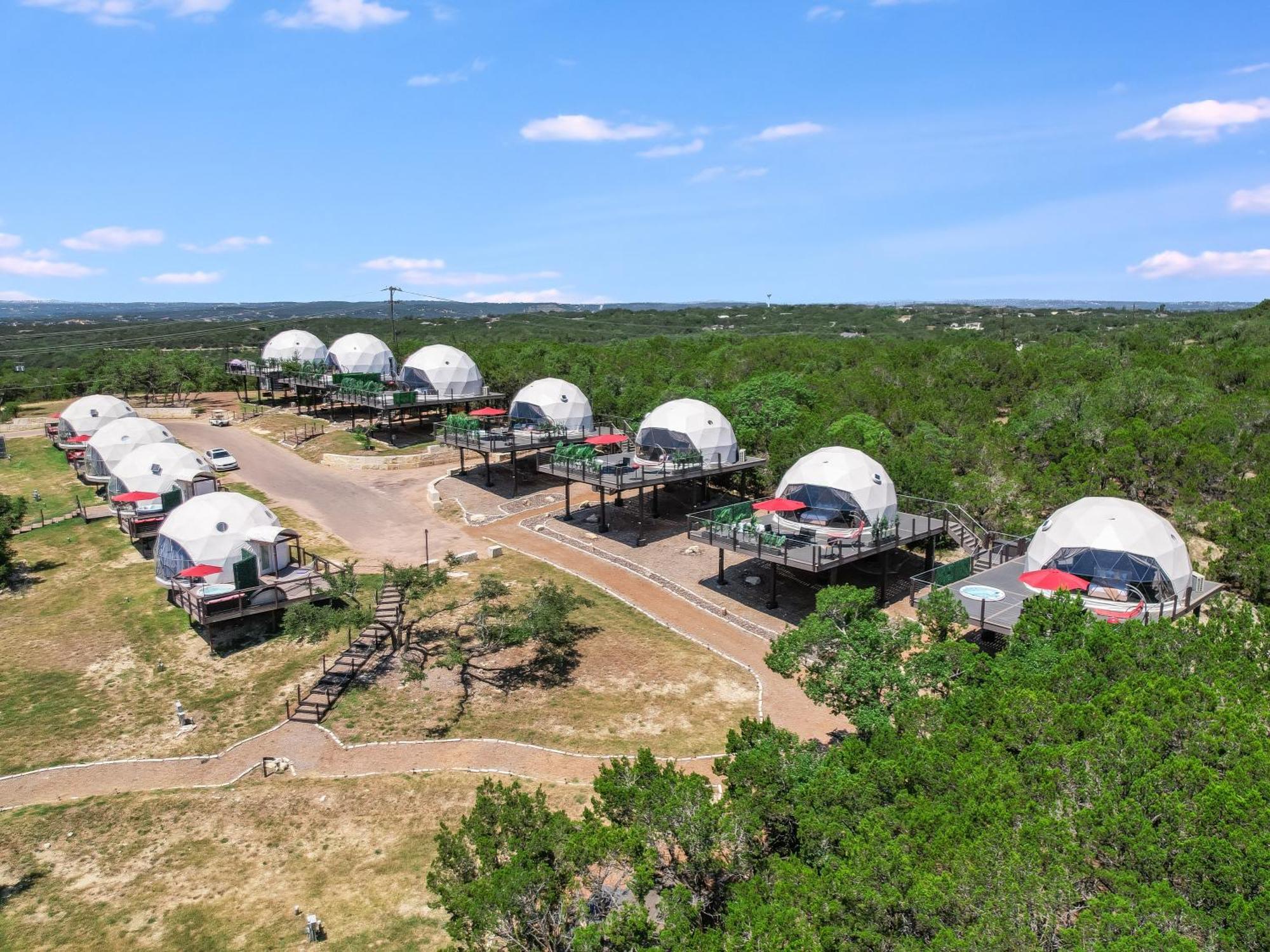 Udoscape Eco-Glamping Resorts Lago Vista Eksteriør billede