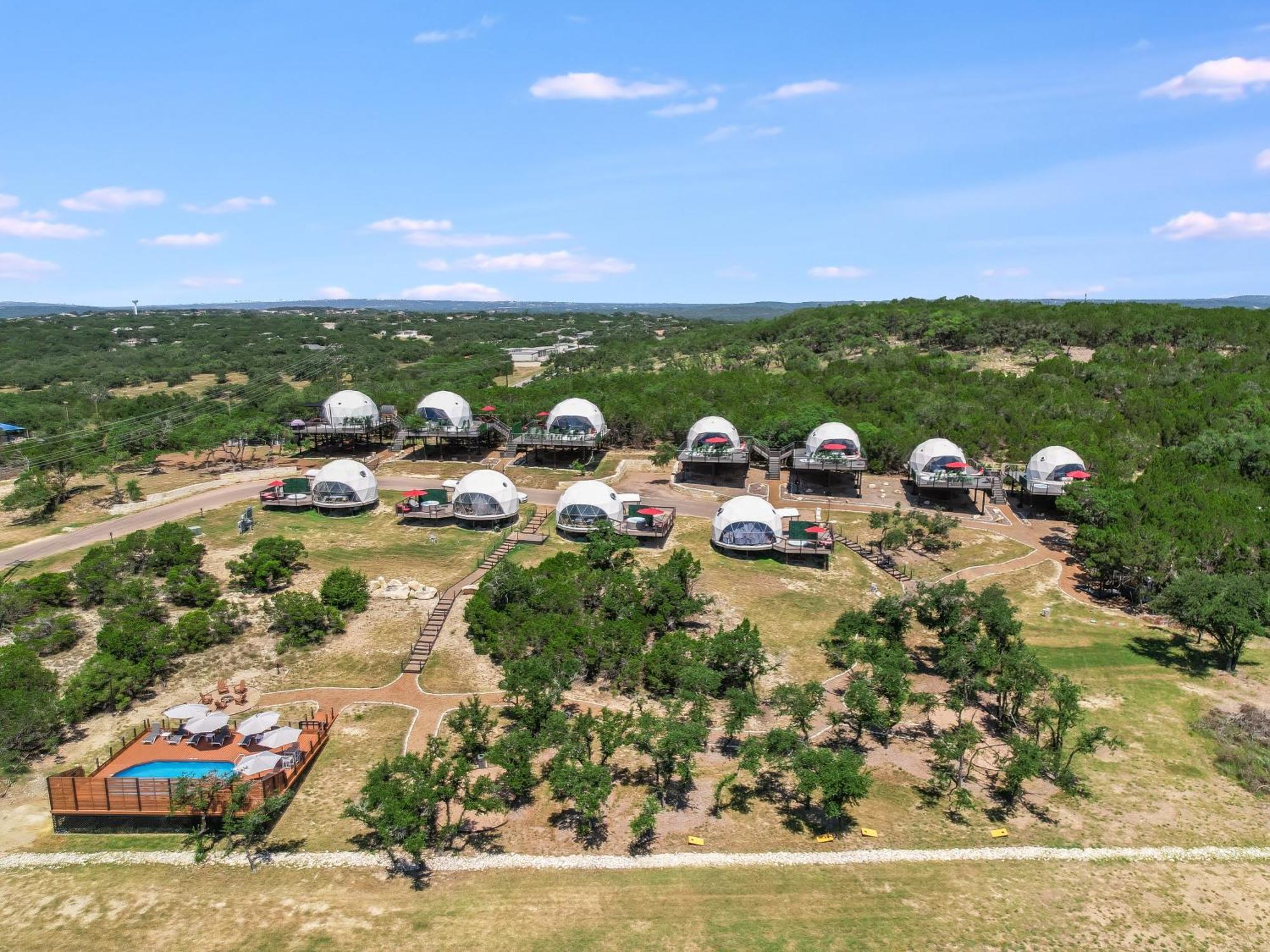 Udoscape Eco-Glamping Resorts Lago Vista Eksteriør billede