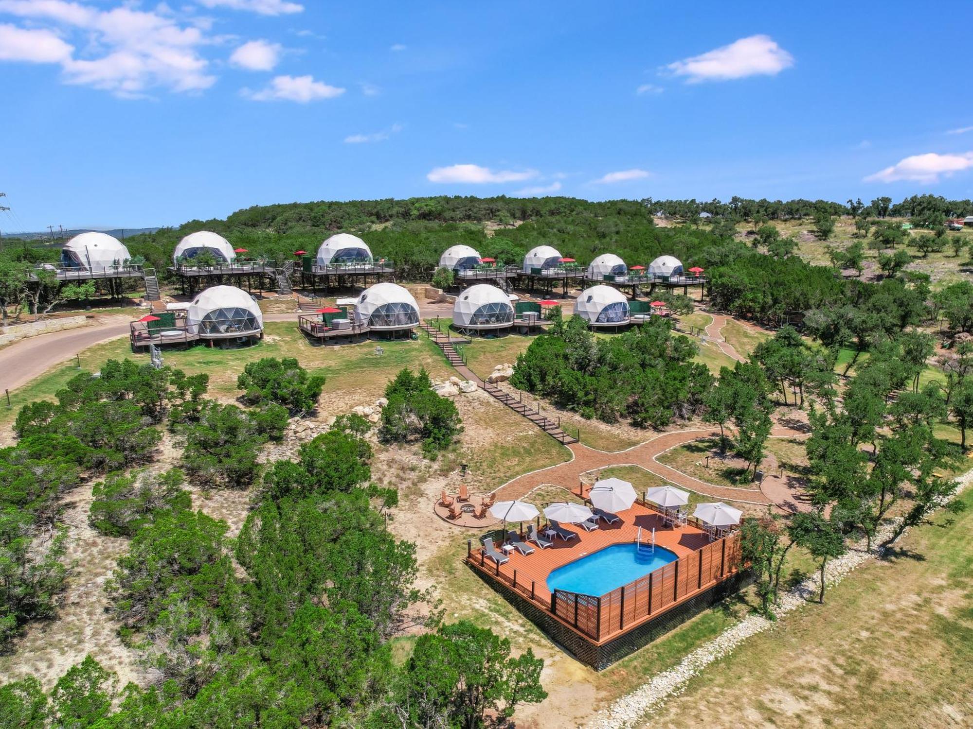 Udoscape Eco-Glamping Resorts Lago Vista Eksteriør billede